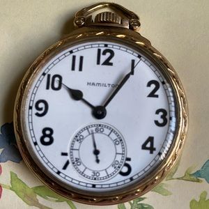 Rare Minty 82yr.Old Hamilton 992B RR Approved 10GF Hunter’s Pocket Watch. Runs!!